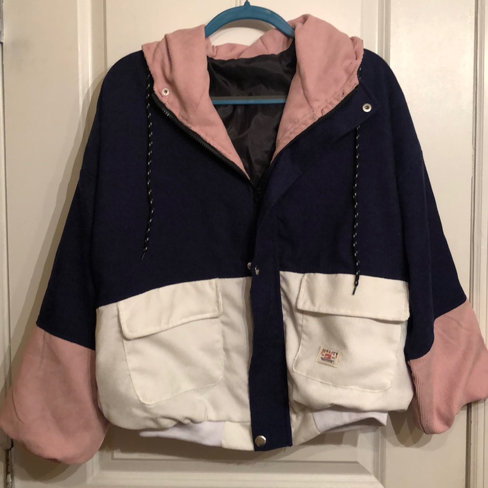 Lightweight Corduroy Windbreaker